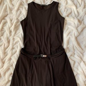 Martha + Francois Grimaud brown dress